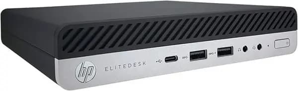 HP Refurbished HP Elitedesk 800 G5 Desktop PC, Intel Core i5-9500T, 8GB RAM, 256GB SSD, Intel UHD, Windows 10 Pro (T1A) D-HPED800G5-UK-T001