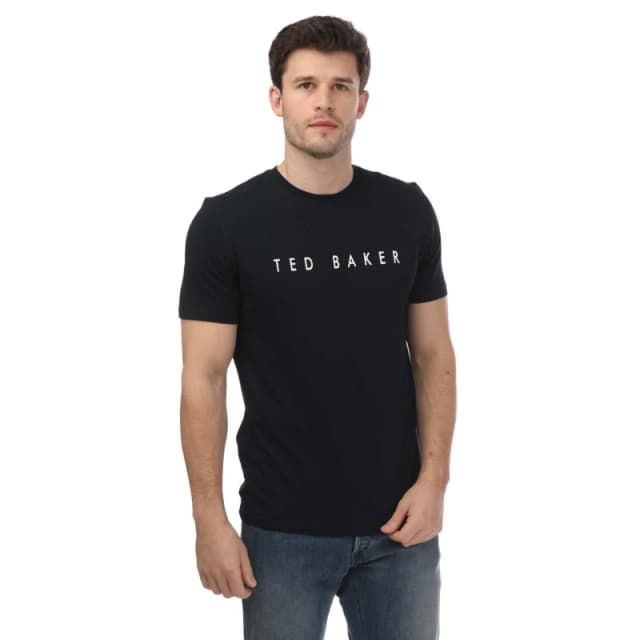 Ted Baker Broni Branded T-Shirt - Blue Blue M