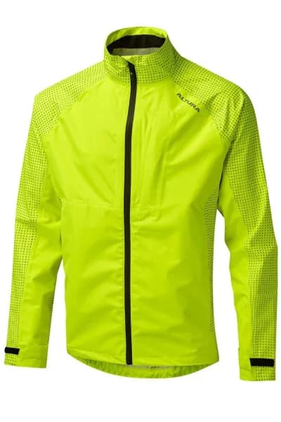 Altura Nightvision Storm Mens Waterproof Jacket in Hi Viz Yellow