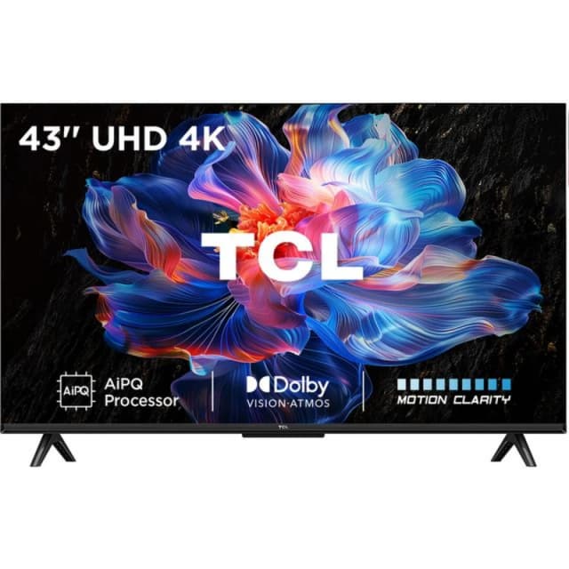 TCL 43" 43V6C-UK Smart 4K Ultra HD LED TV