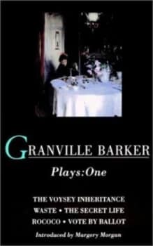 Plays - One by Harley Granville-Barker Paperback