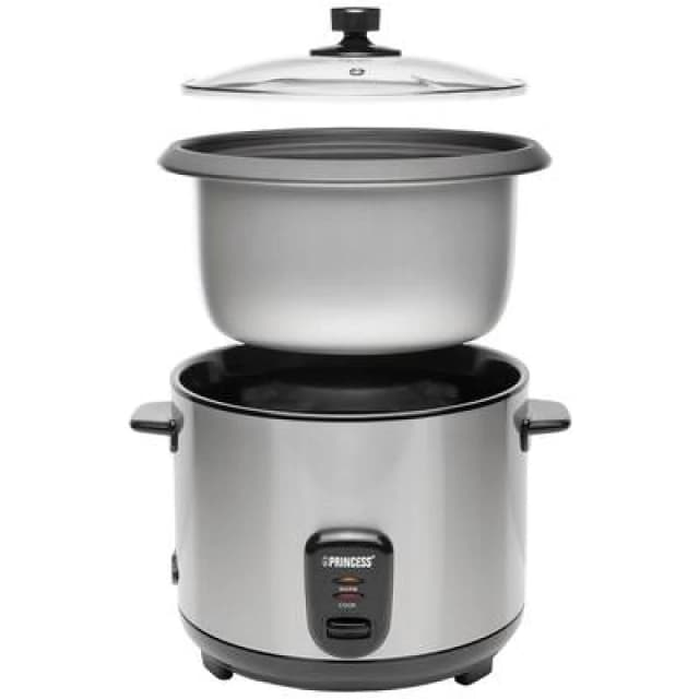 Princess Princess 01.271950.01.001 Rice cooker Stainless steel, Black 01.271950.01.001