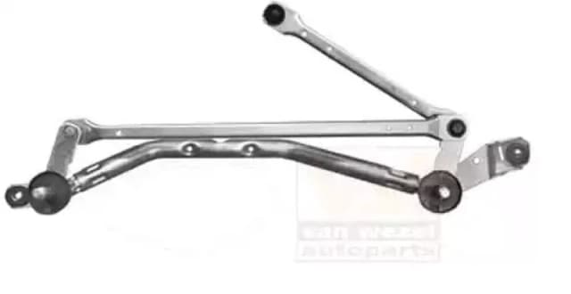 VAN WEZEL 3388230 Wiper Linkage Front, without electric motor, for left-hand drive vehicles Wiper Linkage (300)