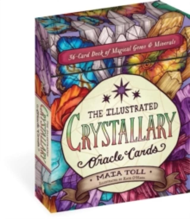 The Illustrated Crystallary Oracle Cards : 36-Card Deck of Magical Gems & Minerals Cards