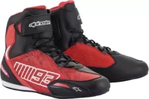 Alpinestars Austin Riding Shoes Red Black White US 10.5