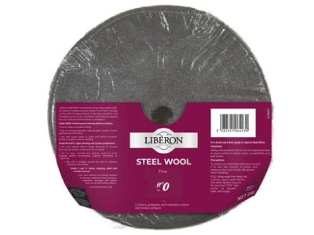 Liberon 126941 Steel Wool Grade 0 Fine 1Kg Libsw01Kgn