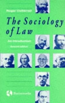 The Sociology of Law by Roger Cotterrell Paperback