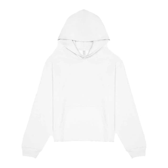 Bella + Canvas Mens Heavyweight Pullover Hoodie in White Size: XS White Male XS
