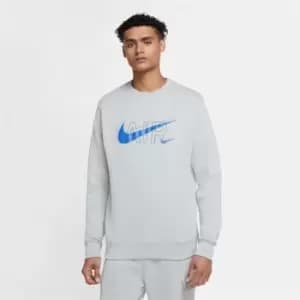 Nike Sportswear Mens Fleece Crew - Grey