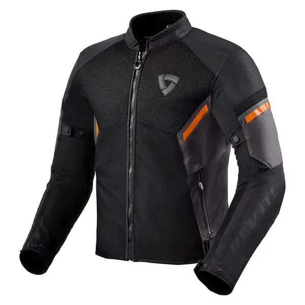 REV'IT! GT R Air 3 Jacket Black Neon Orange Size S