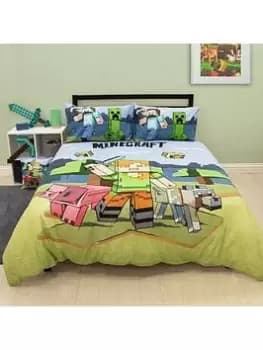 Minecraft Minecraft Adventure Double Duvet - Panel