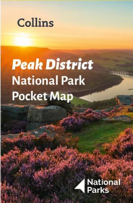 Peak District National Park Pocket Map. By National Parks UK, Collins Maps Books
