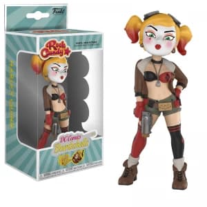 DC Bombshells Harley Quinn Rock Candy Vinyl Figure