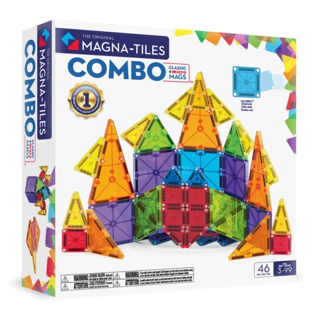 MAGNA-TILES MicroMAGS 46-delige combi-set