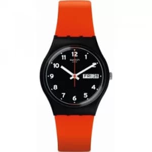 Unisex Swatch RED GRIN Watch