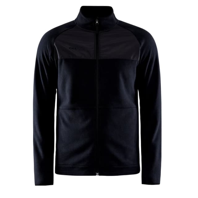 Craft CRAFT Men ADV Explore Fleece Midlayer in Jet Black Size: Small Jet Black S Male 5063377068436