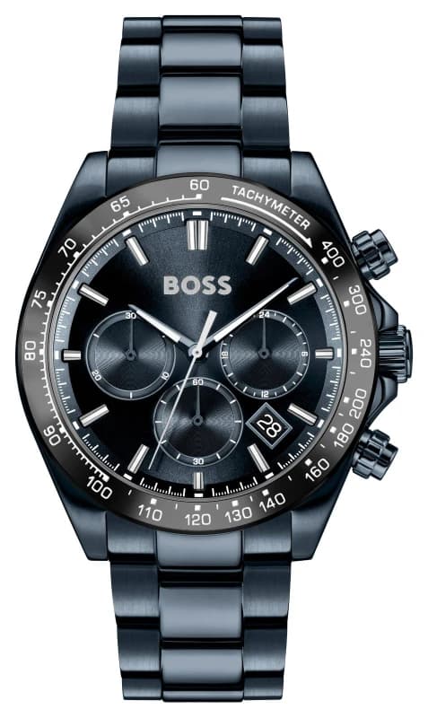 BOSS 1514270 HERO 2.0 Chronograph (44mm) Dark Blue Dial / Watch