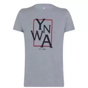 Team Liverpool FC Cotton T Shirt Mens - Grey
