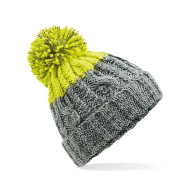 Beechfield Beechfield Men Apres Beanie in Light Grey Light Grey One Size Male 5063425315369