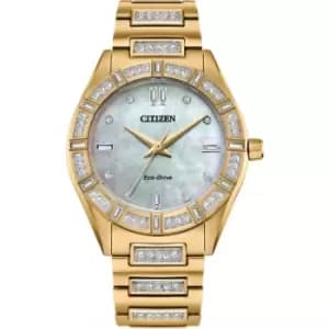 Ladies Citizen Eco-Drive Crystals Watch