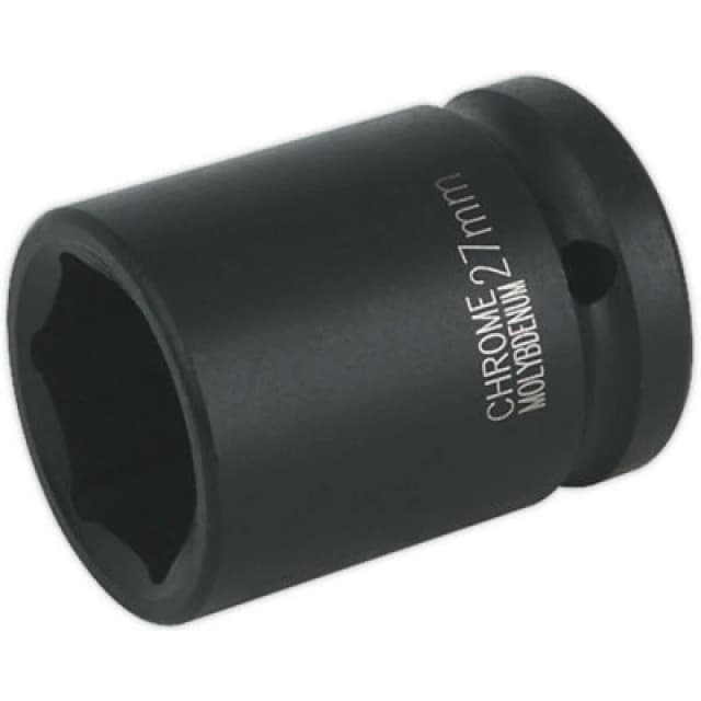 Loops 27mm Forged Impact Socket - 3/4" Sq Drive - Chromoly Impact Wrench Socket Multi