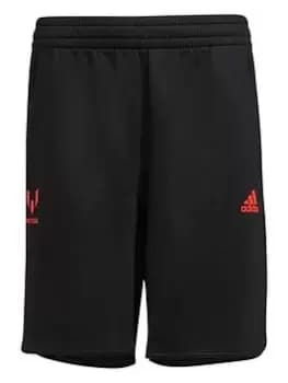 Boys, adidas Messi 10 Junior Shorts - Black, Size 11-12 Years