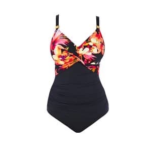Fantasie Ko Phi Phi twist front swimsuit Black