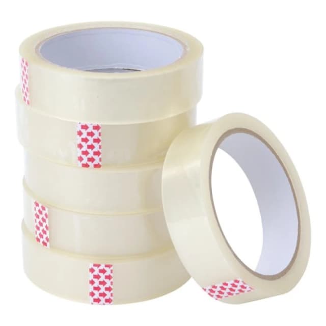 5 Star Value Tape 24mmx66m Clear (6 Pack) 638647