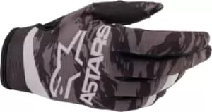 Alpinestars Radar 22 Motocross Gloves, black-grey, Size L, black-grey, Size L