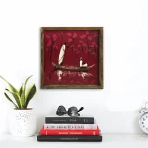 MZM426 Multicolor Decorative Framed MDF Painting