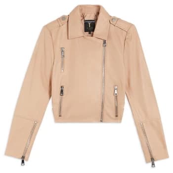Ted Baker Ssalli Biker Jacket - Camel