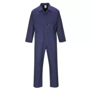 Portwest Liverpool Zip Coverall Navy M 33"
