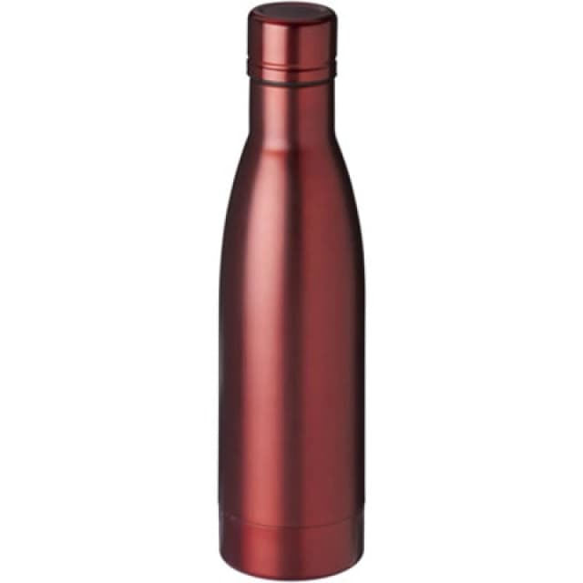 Avenue Avenue Vasa Copper Vacuum Insulated Bottle in Red Red One Size Unisex 5057819361575