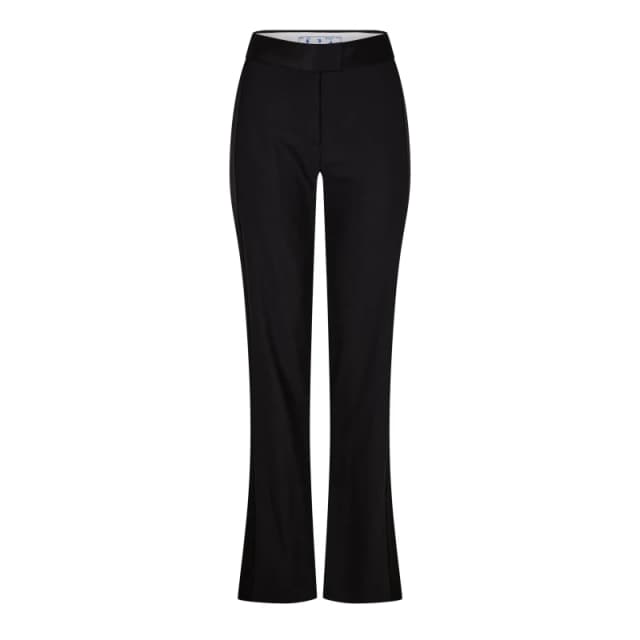 Off White Womens Tuxedo Pant Trousers Black female 4 (36)