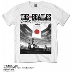 The Beatles Live At The Budokan White TS: Small