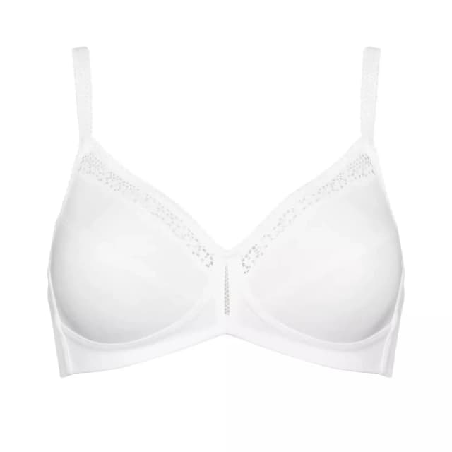 Triumph Womens cotton bra Triumph Beauty Blanc Female 105B