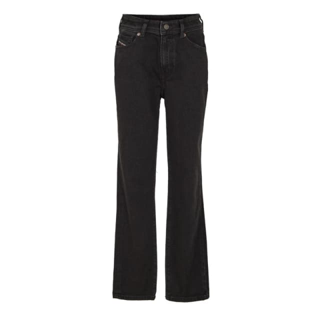 Diesel Womens 2004 Pntl Straight Leg Jeans Blk Gry Denim female 24 L32