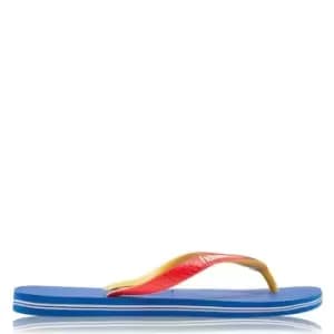 Havaianas Brasil Mix Womens Flip Flops - Blue