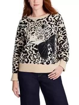 Kate Spade New York Leopard Bow Jumper - Multi