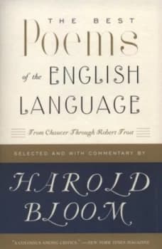 The Best Poems of the English Language by Harold Bloom Paperback