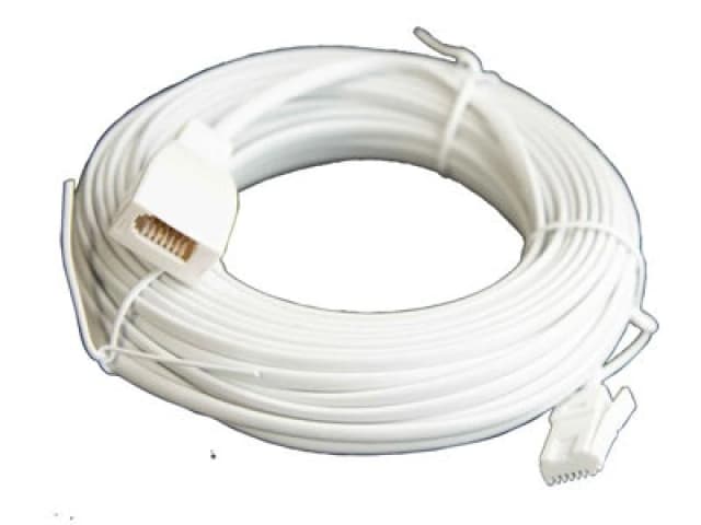 Dencon Premium 15M Telephone Extension Lead For Bt Sockets - Enhance Your Connectivity