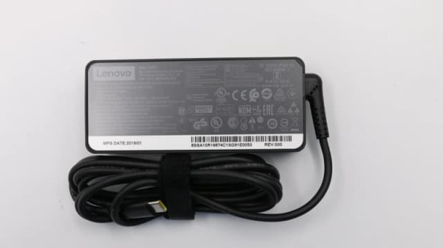 Lenovo 02DL128 power adapter/inverter Indoor 65 W Black 02DL128