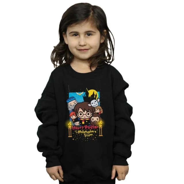 Harry Potter Philosopher's Stone Sweatshirt Black female