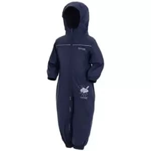 Regatta PUDDLE IV Waterproof PuddleSuit boys's Childrens coat in Blue