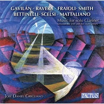 Josè Daniel Cirigliano - Josè Daniel Cirigliano: Music for Solo Clarinet CD