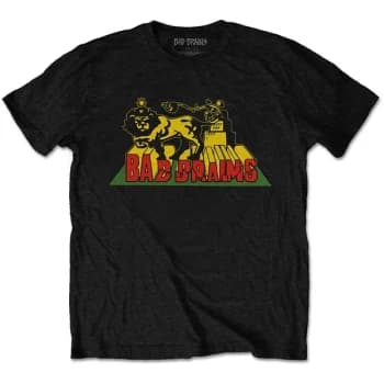 Bad Brains - Lion Crush Unisex Large T-Shirt - Black