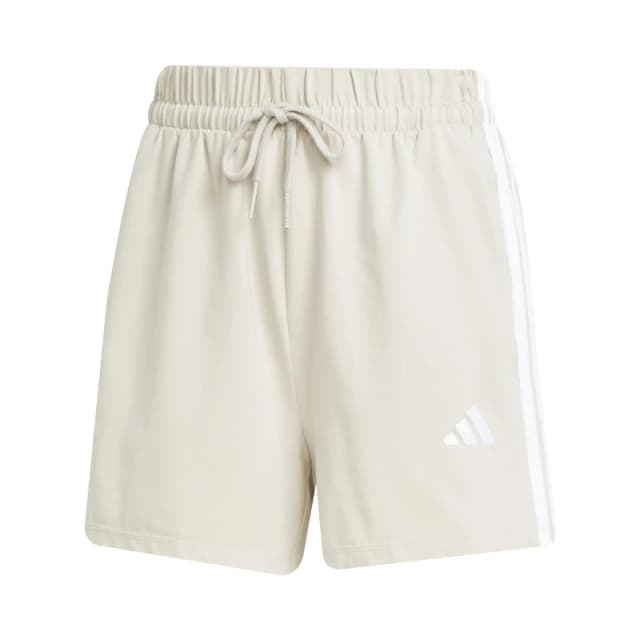 adidas Essentials 3 Stripe Shorts Womens Alumina/White female S (8-10)