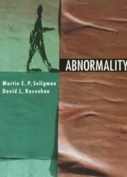 Abnormality by David L Rosenhan Paperback