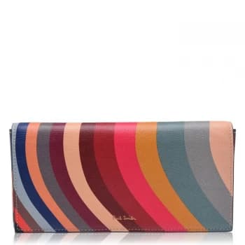 Paul Smith Paul Smith Swirl Large Fold Purse - Multi 90