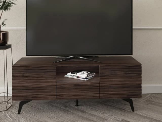 GFW GFW Bantham 2 Door and 1 Drawer TV Unit - Walnut